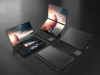 Compal показала концептуальные ноутбуки с двумя дисплеями и клавиатурой (фото)